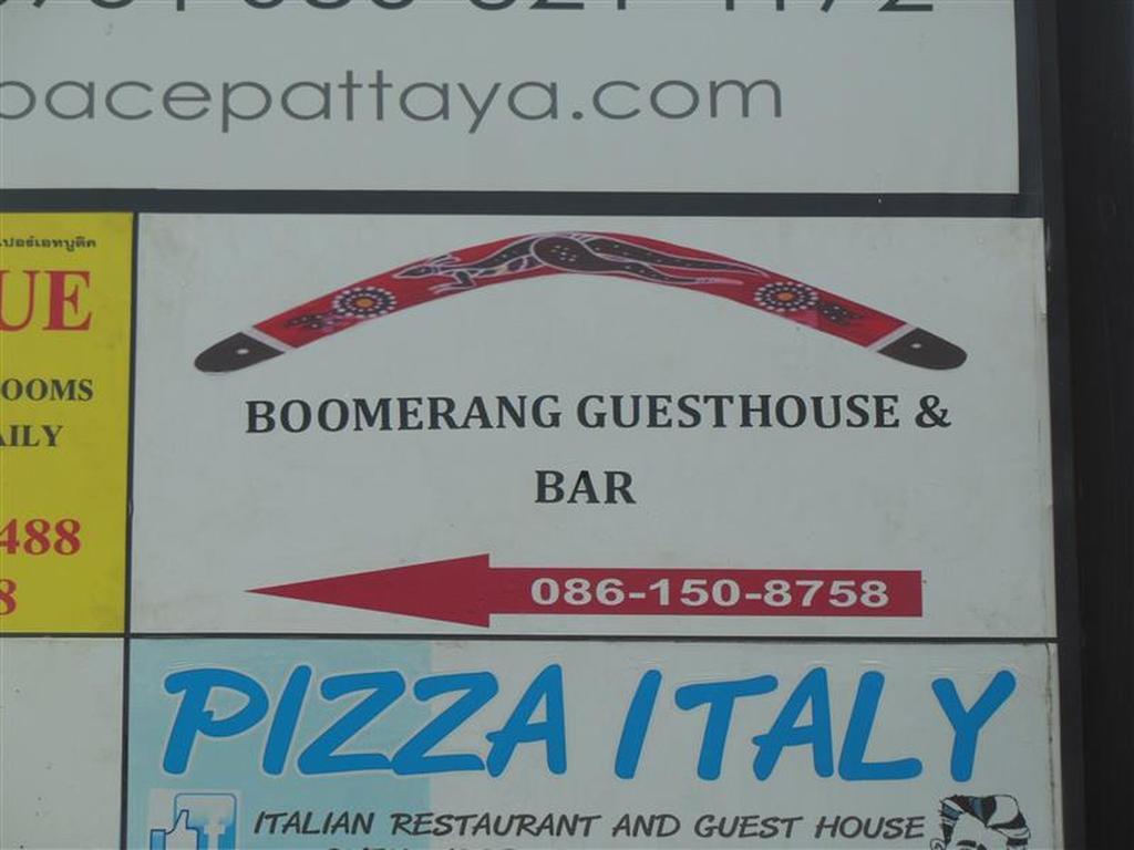 פאטאיה Boomerang Guesthouse And Bar מראה חיצוני תמונה